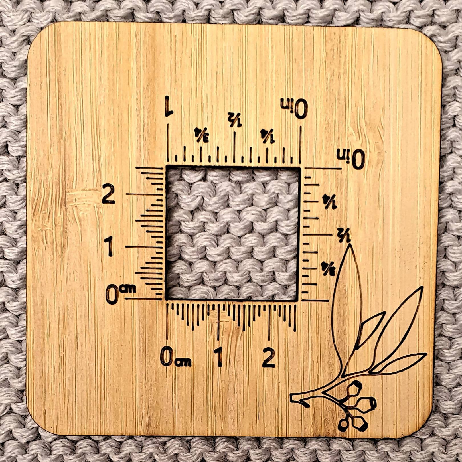 Tension Gauge. Australian Gum Leaf Design